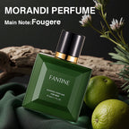 Fougere perfume with bergamot and citrus notes, fresh and clean fragrance