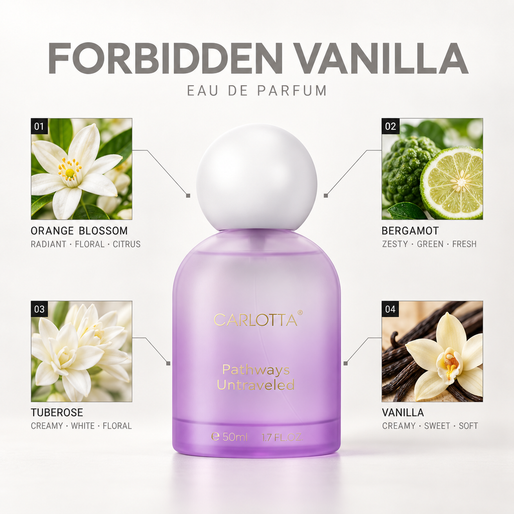 Carlotta Forbidden Vanilla Perfume – Floral | ZUOFUN Perfume