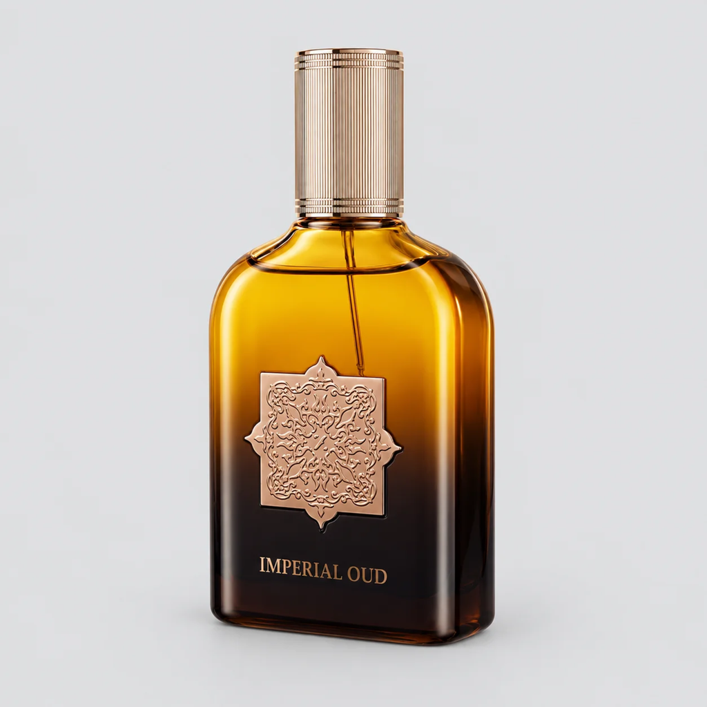 ZUOFUN Perfume Z Imperial Oud fragrance notes with Saffron, Nutmeg, and Lavender