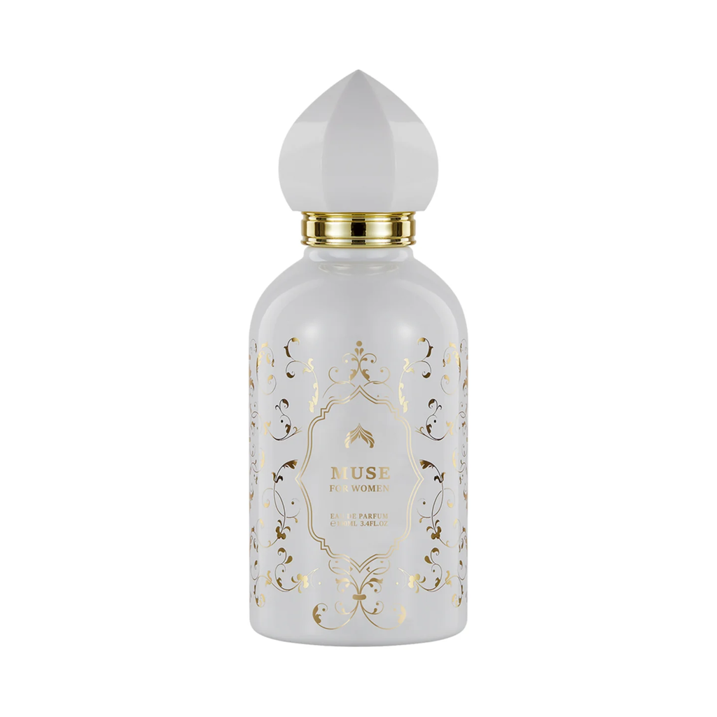 ZUOFUN Perfume Z Muse Eau de Parfum bottle on textured background