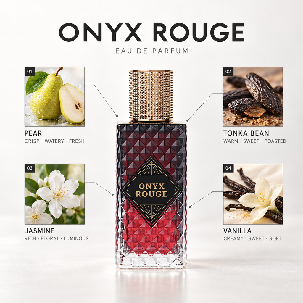 ZUOFUN Perfume Z Onyx Rouge Eau de Parfum bottle and packaging