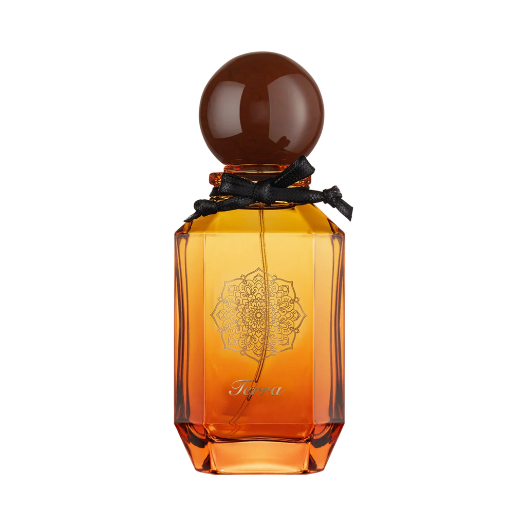 ZUOFUN Perfume Z Terra Eau de Parfum bottle on textured background