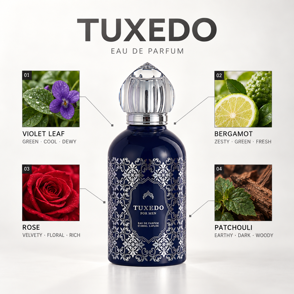 ZUOFUN Perfume Z Tuxedo Eau de Parfum bottle and packaging