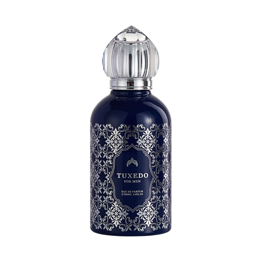 ZUOFUN Perfume Z Tuxedo Eau de Parfum bottle on textured background
