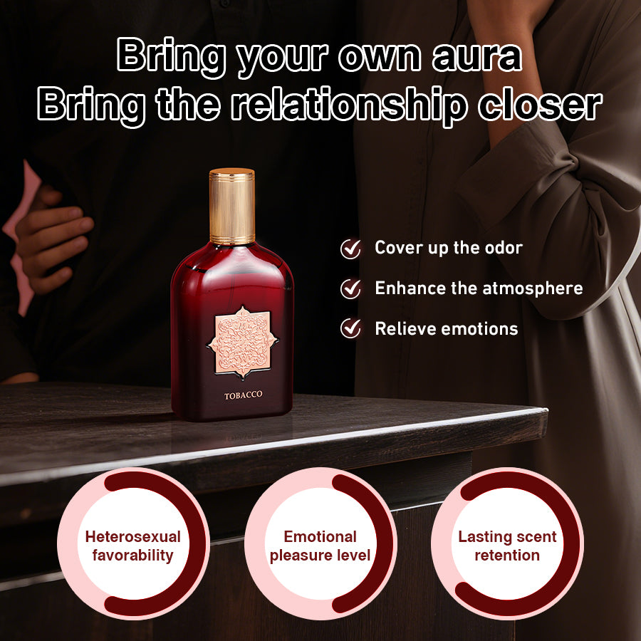 Tobacco perfume benefits including long lasting scent and warm atmosphere enhancement