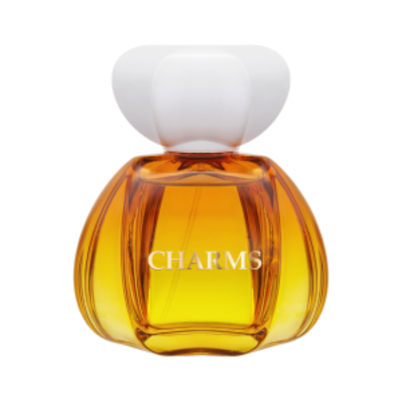 Charms oriental floral perfume bottle with vanilla and jasmine notes, sweet and elegant fragrance