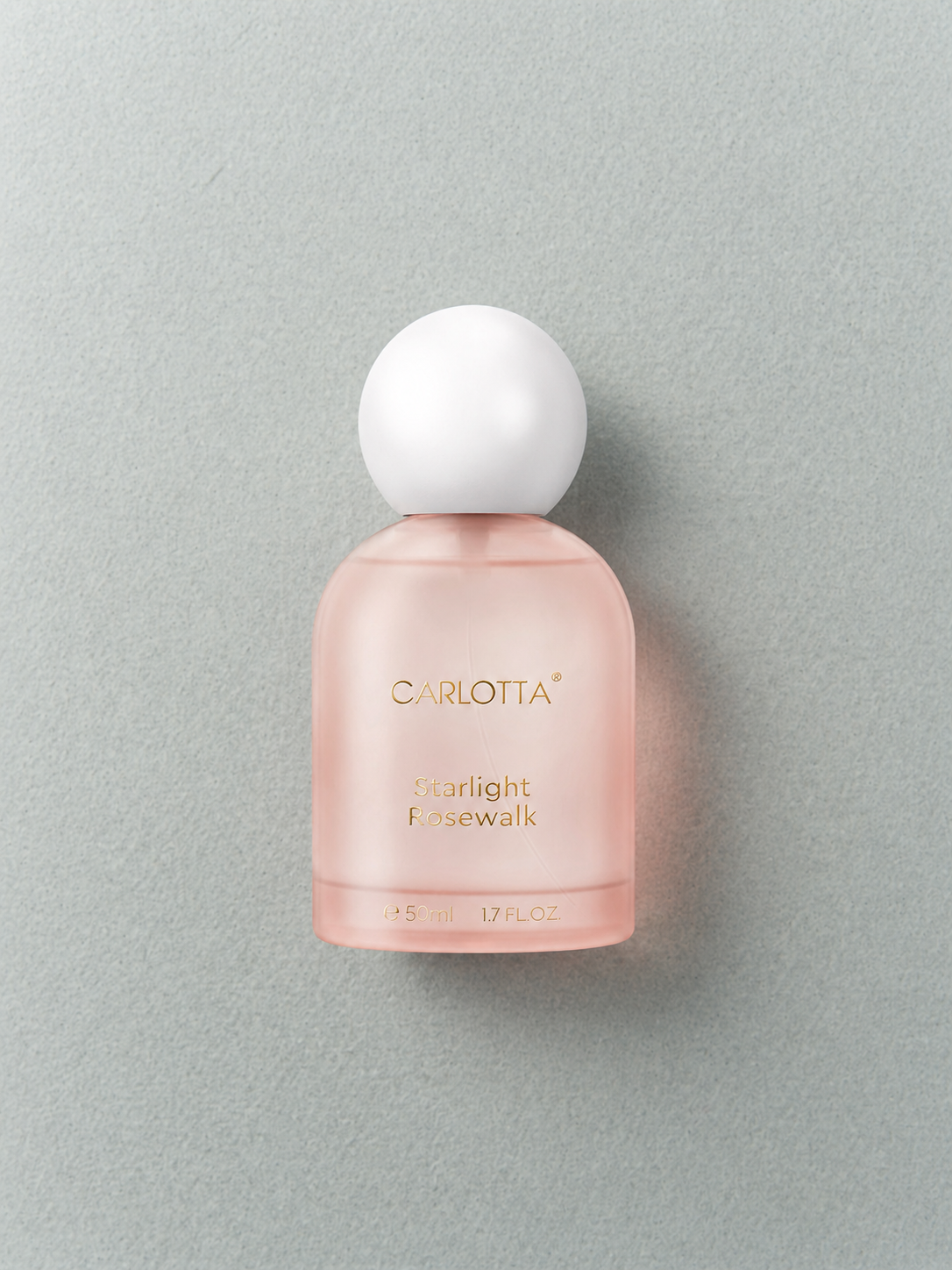 ZUOFUN Maison Carlotta Starlight Rosewalk Eau de Parfum bottle on textured background