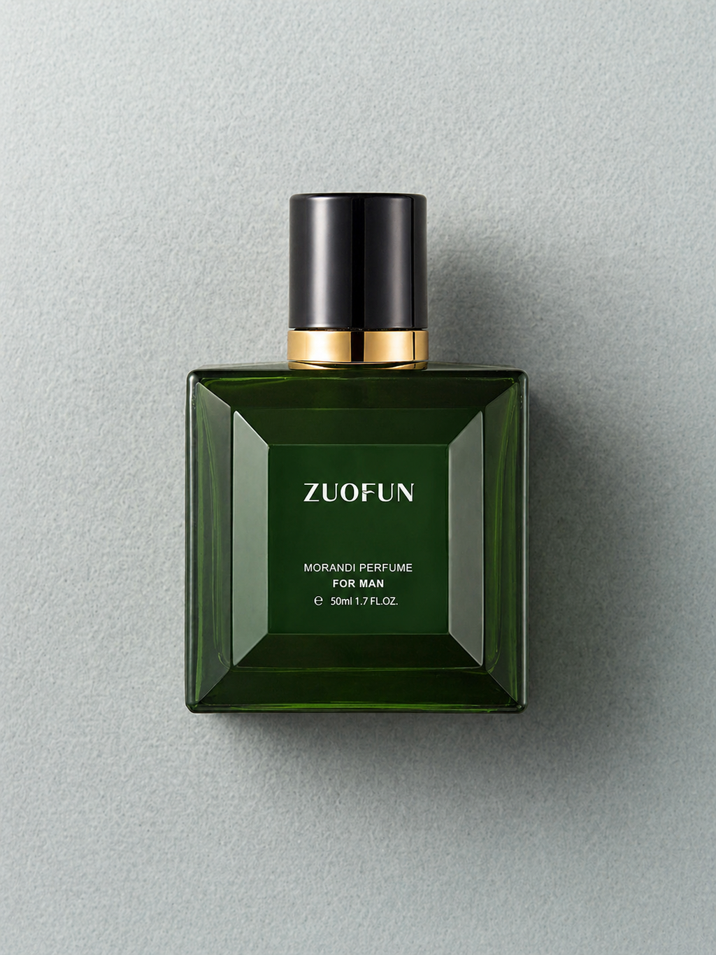 ZUOFUN Maison Morandi Perfume Eau de Toilette bottle on textured background
