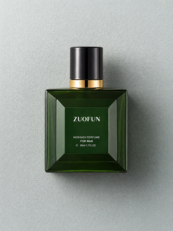 ZUOFUN Maison Morandi Perfume Eau de Toilette bottle on textured background