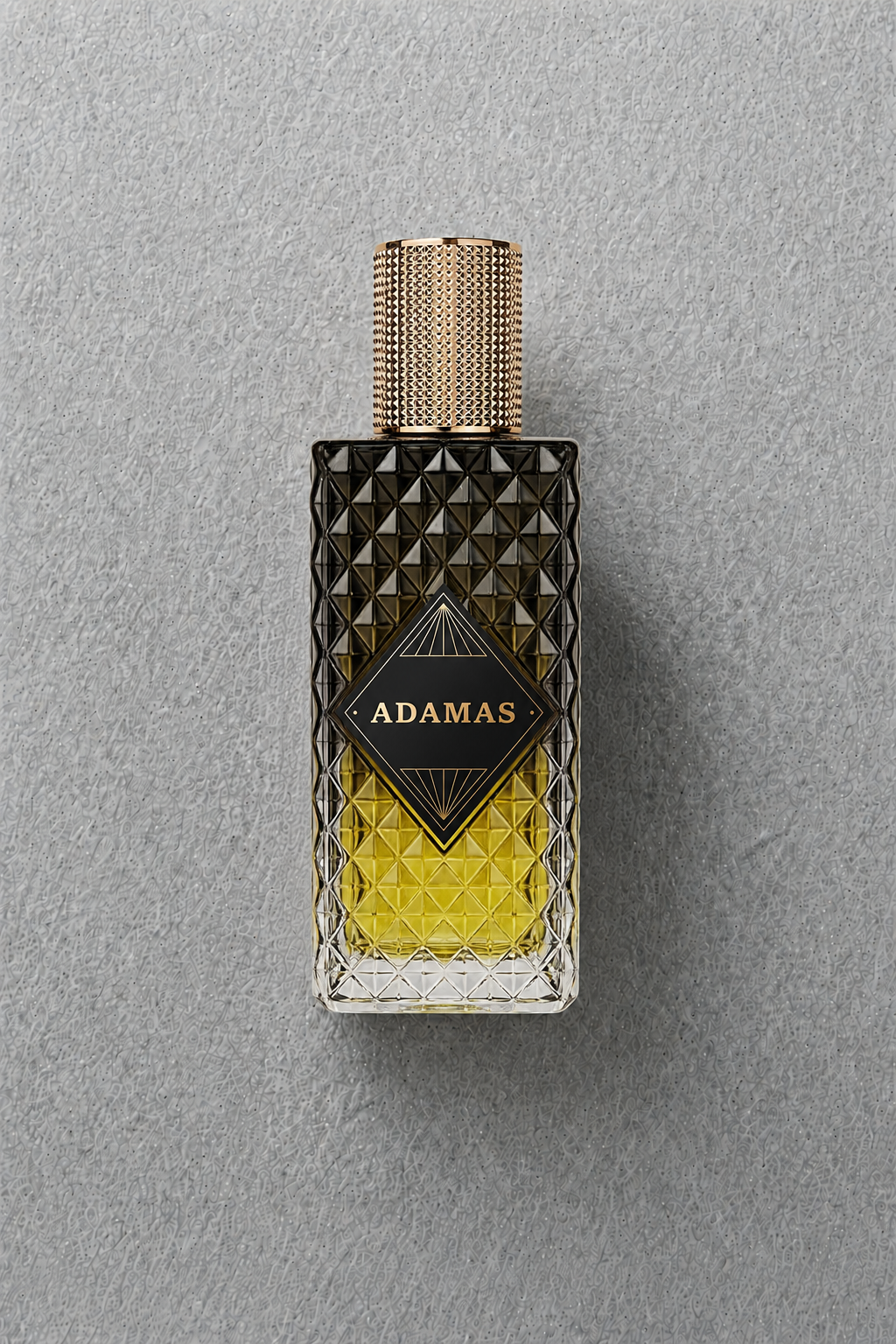 ZUOFUN Maison Z Adamas Eau de Parfum bottle on textured background