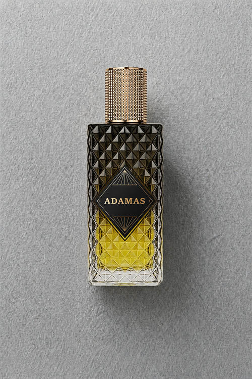 ZUOFUN Maison Z Adamas Eau de Parfum bottle on textured background