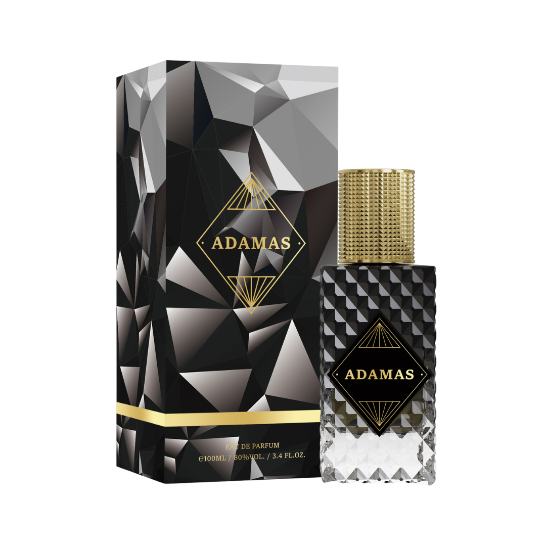 ZUOFUN Maison Z Adamas perfume bottle with packaging isolated on transparent background