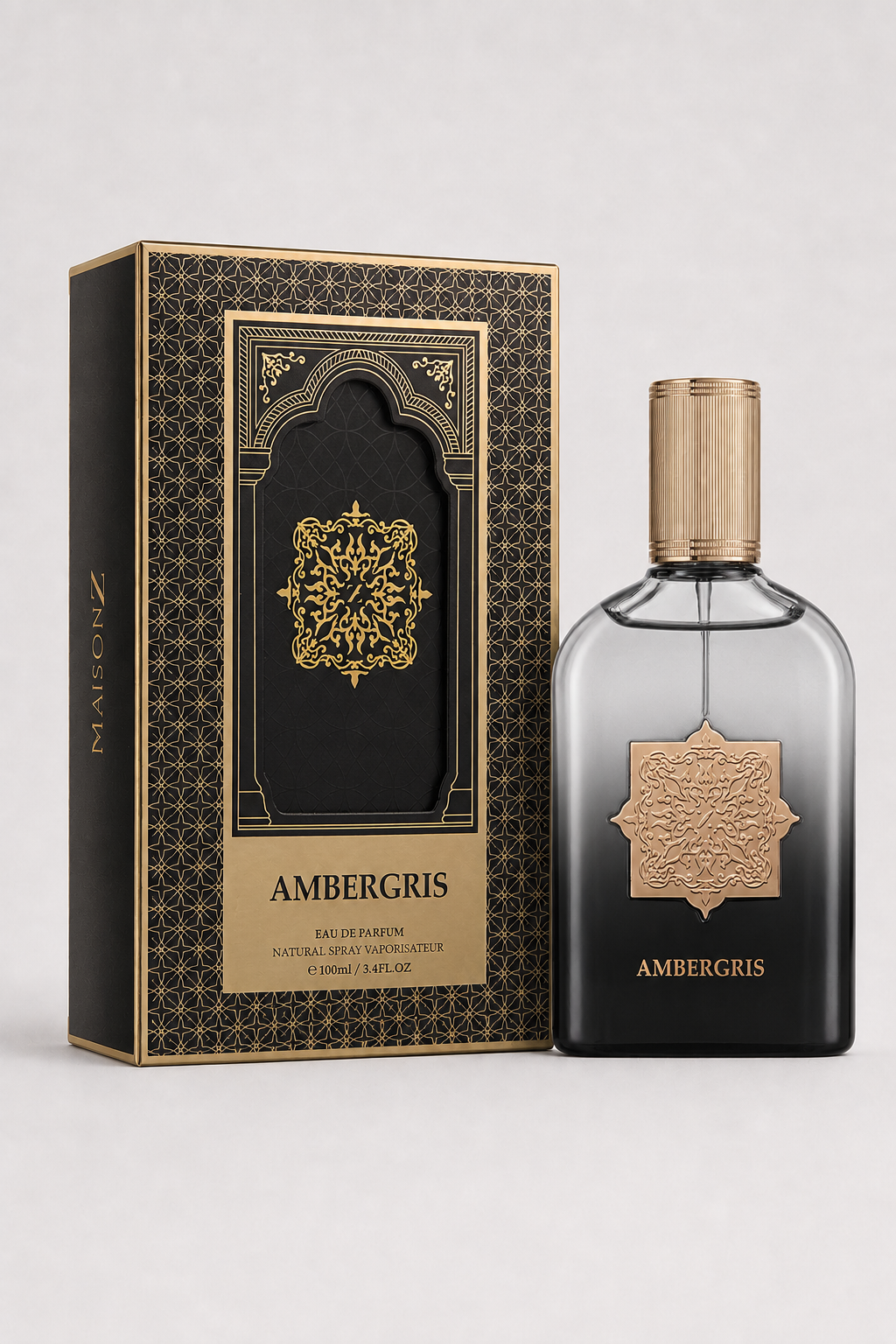 ZUOFUN Maison Z Ambergris Eau de Parfum bottle and packaging