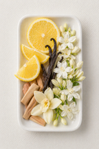 ZUOFUN Maison Z Charms fragrance notes with Jasmine, Mandarin Orange, and Ginger