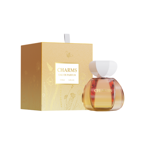 ZUOFUN Maison Z Charms perfume bottle with packaging isolated on transparent background