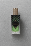 ZUOFUN Maison Z Emerald Eau de Parfum bottle on textured background