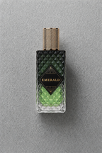 ZUOFUN Maison Z Emerald Eau de Parfum bottle on textured background