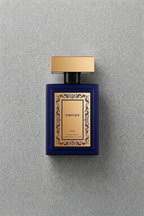 ZUOFUN Maison Z Empire Blue Eau de Parfum bottle on textured background
