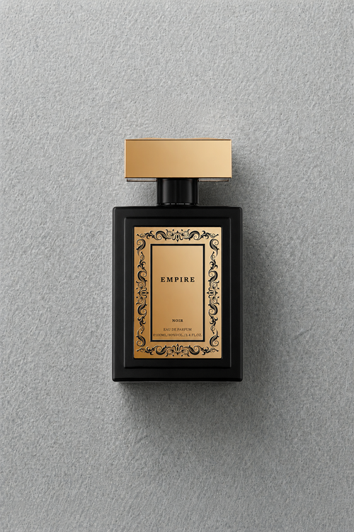 ZUOFUN Maison Z Empire Noir Eau de Parfum bottle on textured background