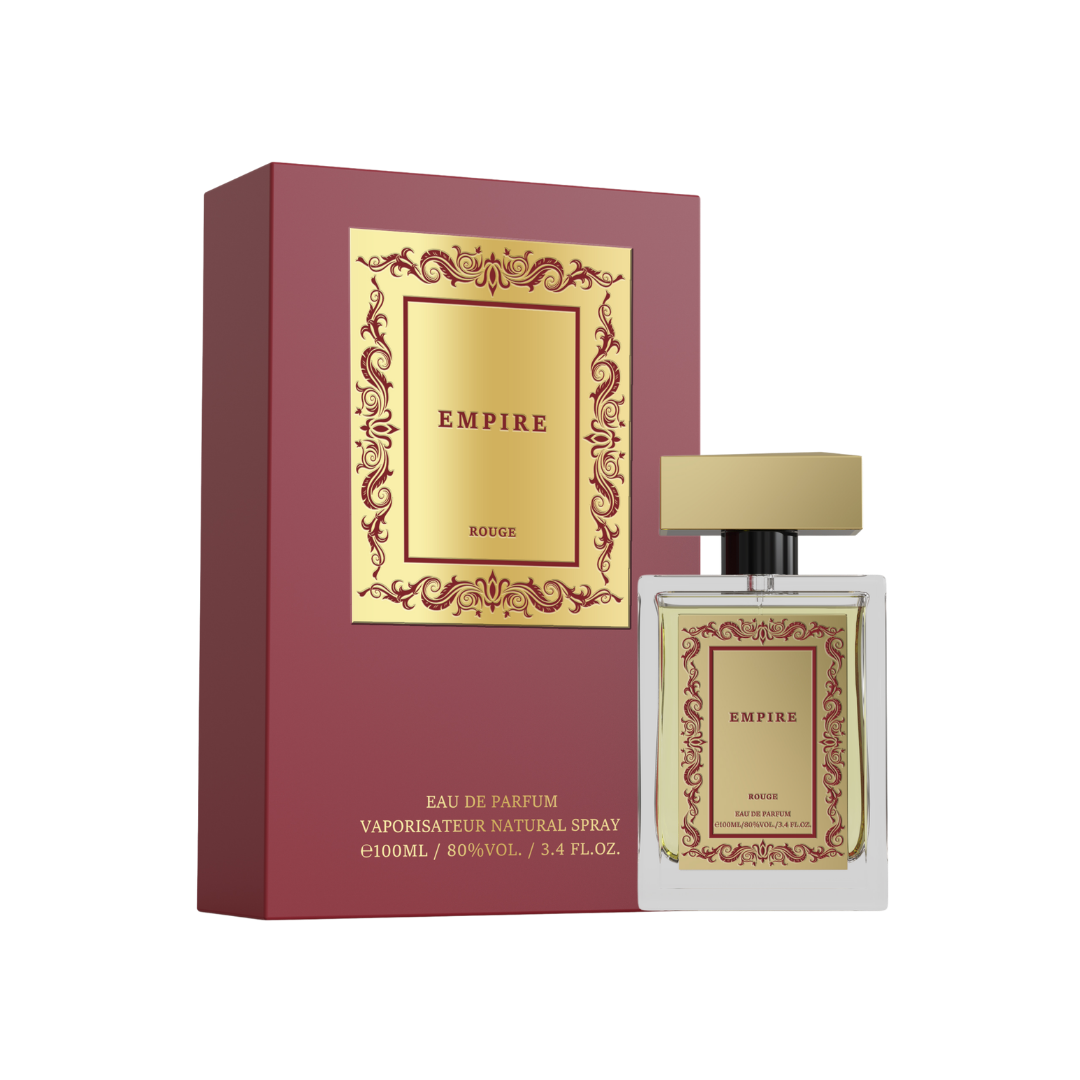 ZUOFUN Maison Z Empire Noir perfume bottle with packaging isolated on transparent background