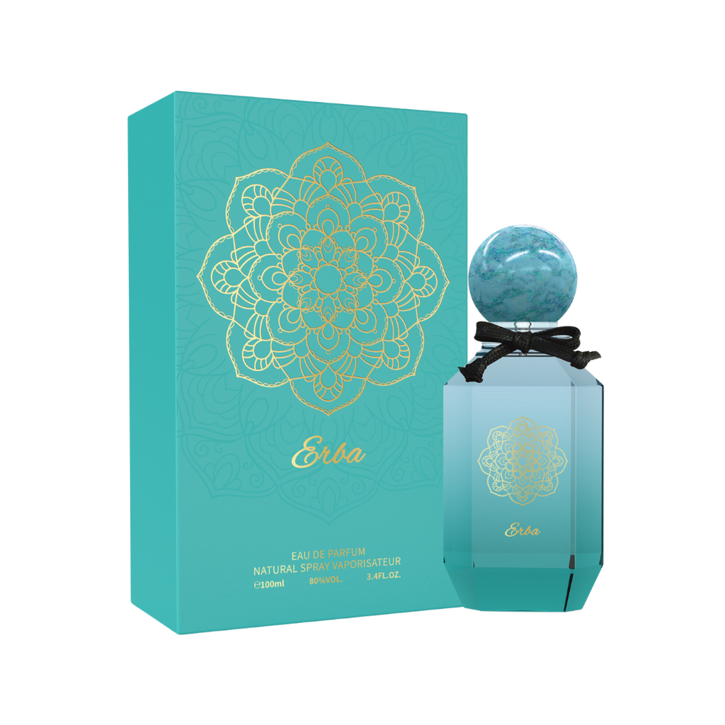 ZUOFUN Maison Z Erba perfume bottle with packaging isolated on transparent background
