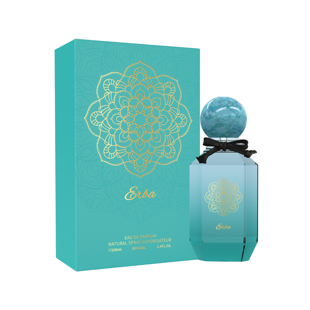 ZUOFUN Maison Z Erba perfume bottle with packaging isolated on transparent background