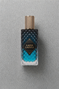 ZUOFUN Maison Z Lapis Lazuli Eau de Parfum bottle on textured background