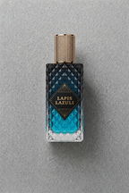 ZUOFUN Maison Z Lapis Lazuli Eau de Parfum bottle on textured background