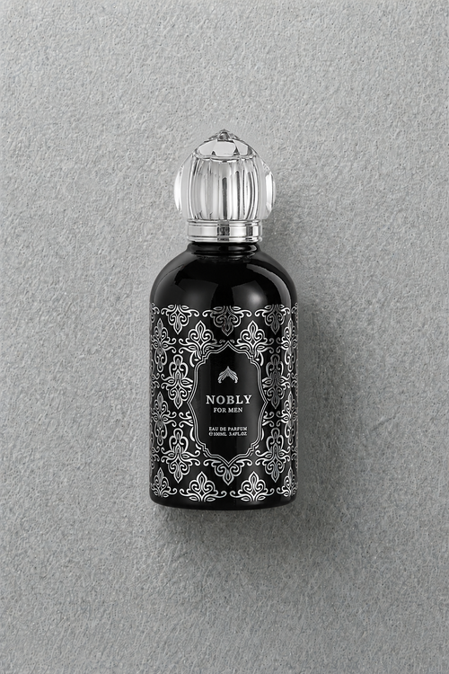 ZUOFUN Maison Z Nobly Eau de Parfum bottle on textured background