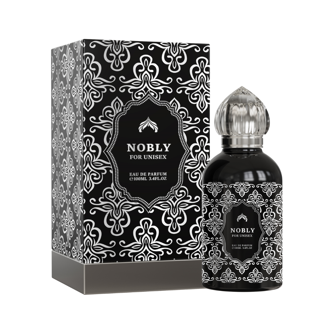 ZUOFUN Maison Z Nobly perfume bottle with packaging isolated on transparent background