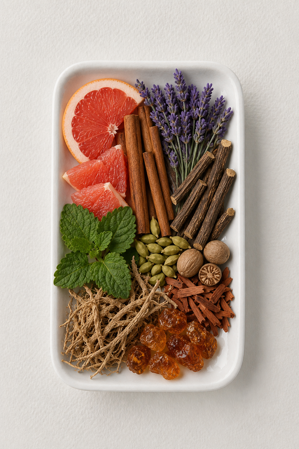 ZUOFUN Maison Z Oriental Spices fragrance notes with Nutmeg, Cinnamon, and Cardamom