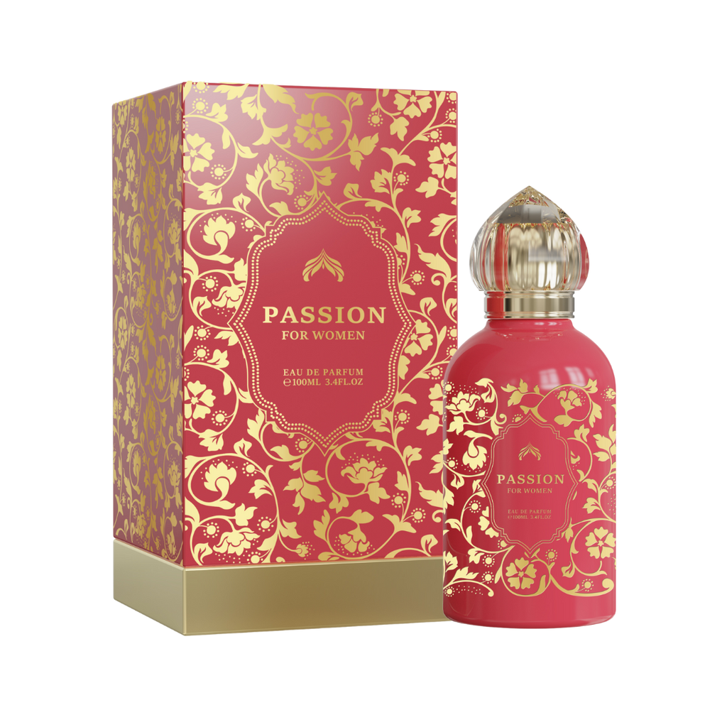 ZUOFUN Maison Z Passion perfume bottle with packaging isolated on transparent background