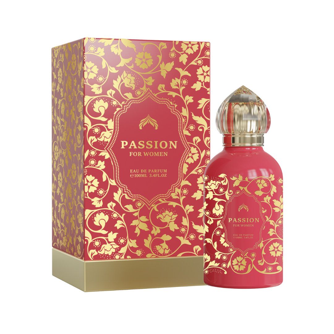 ZUOFUN Maison Z Passion perfume bottle with packaging isolated on transparent background