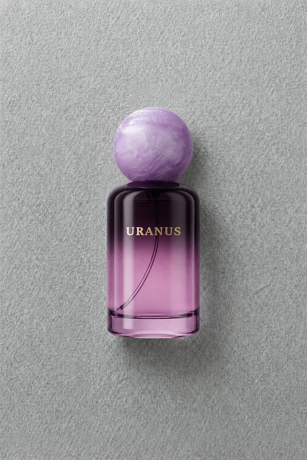 ZUOFUN Maison Z Uranus Eau de Parfum bottle on textured background