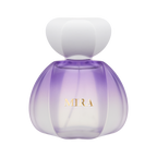 Mira floral fruity perfume bottle with strawberry and freesia notes, sweet and youthful fragrance
